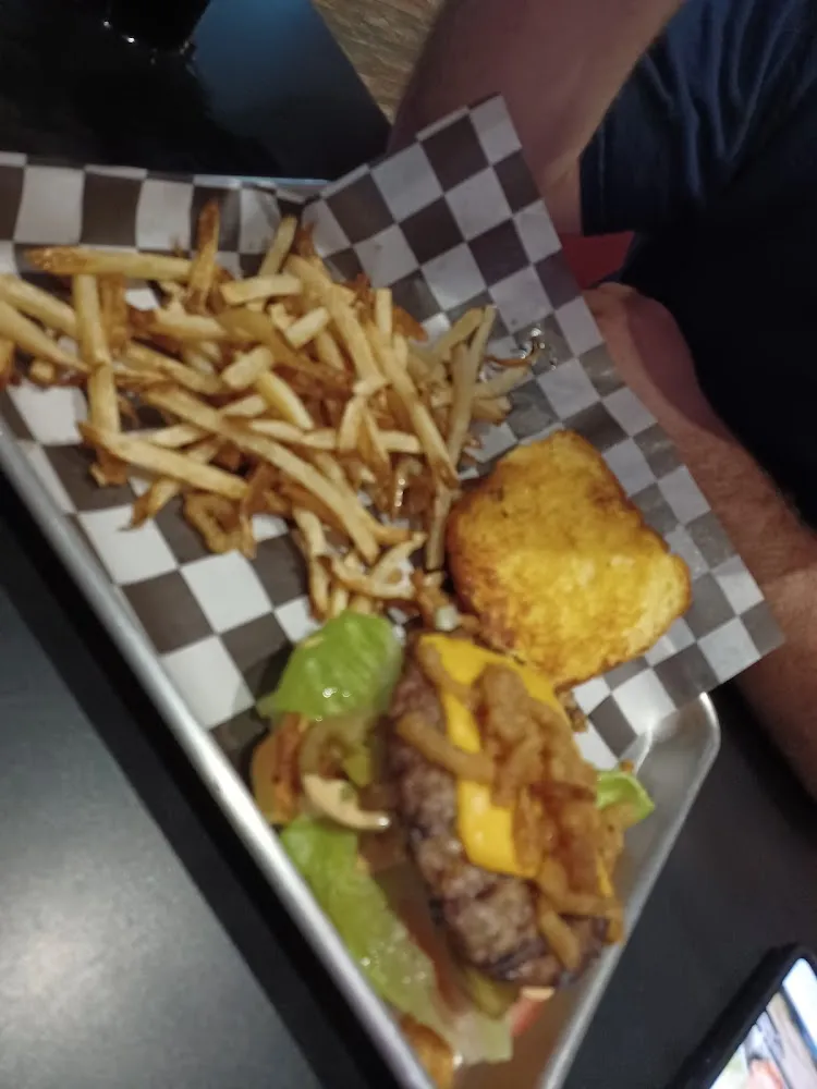 Cheeseburger and Fresh Cut Fries