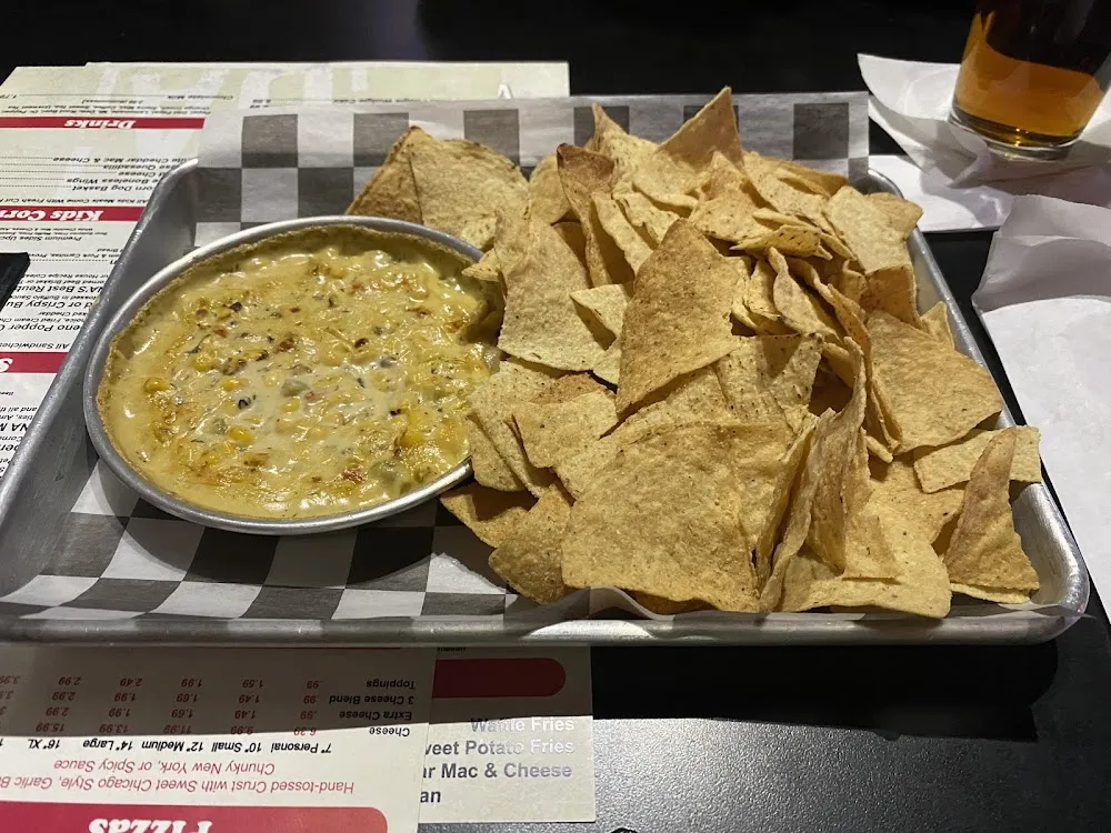 Corn Dip and Chips
