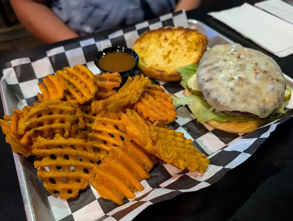 Pepper Jack Cheese Burger